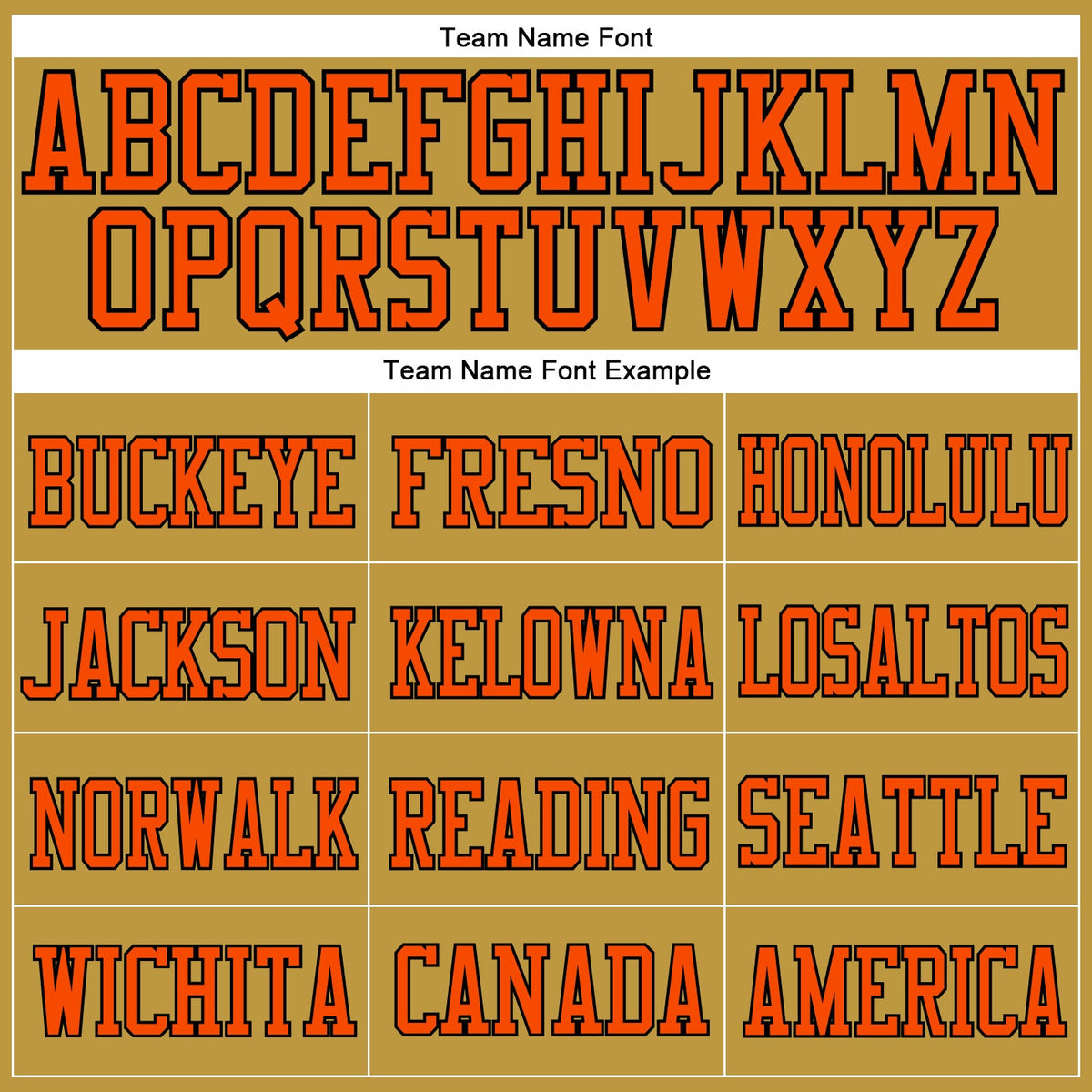 Custom Old Gold Orange-Black Mesh Authentic Football Jersey Limited