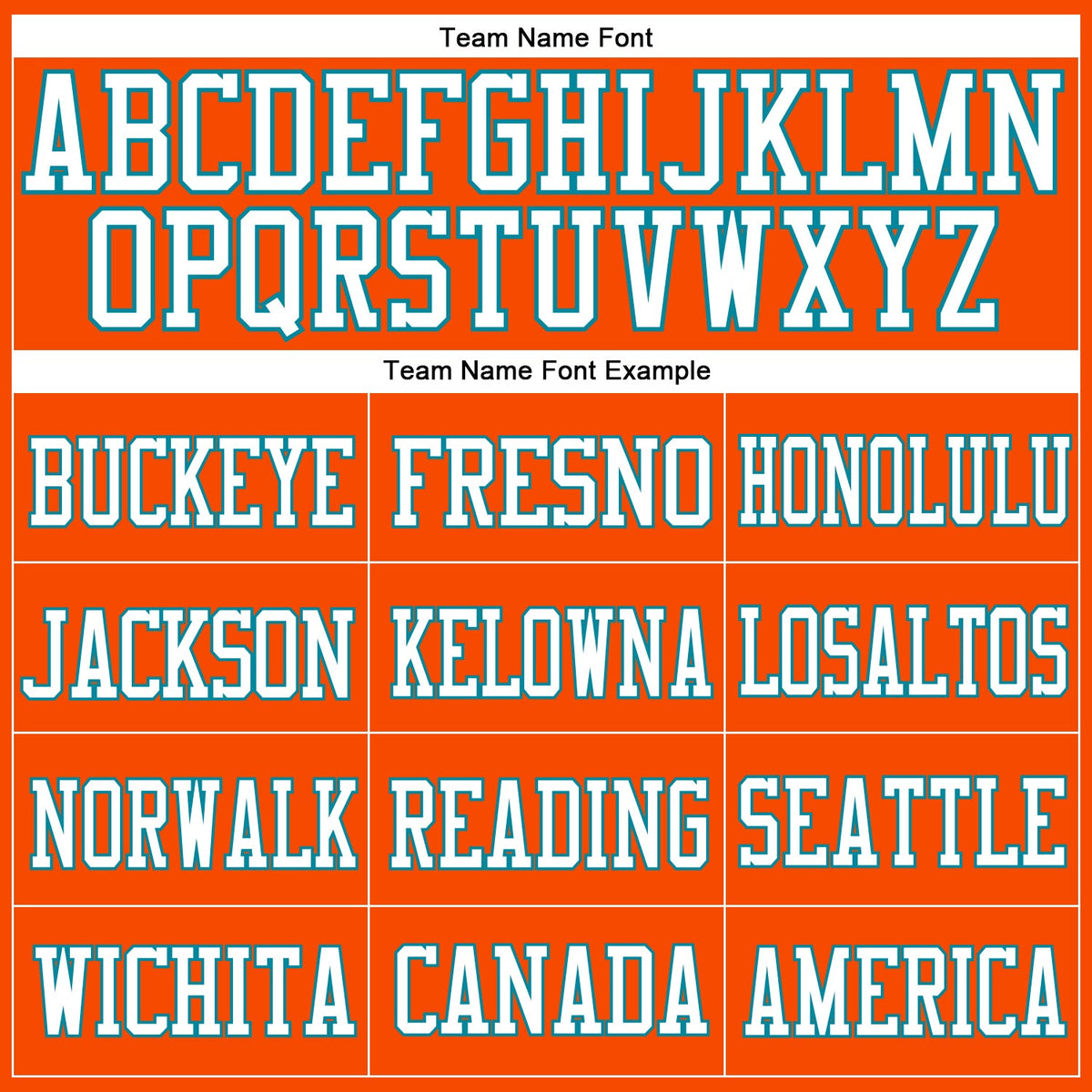 Custom Orange White-Teal Mesh Authentic Football Jersey Limited