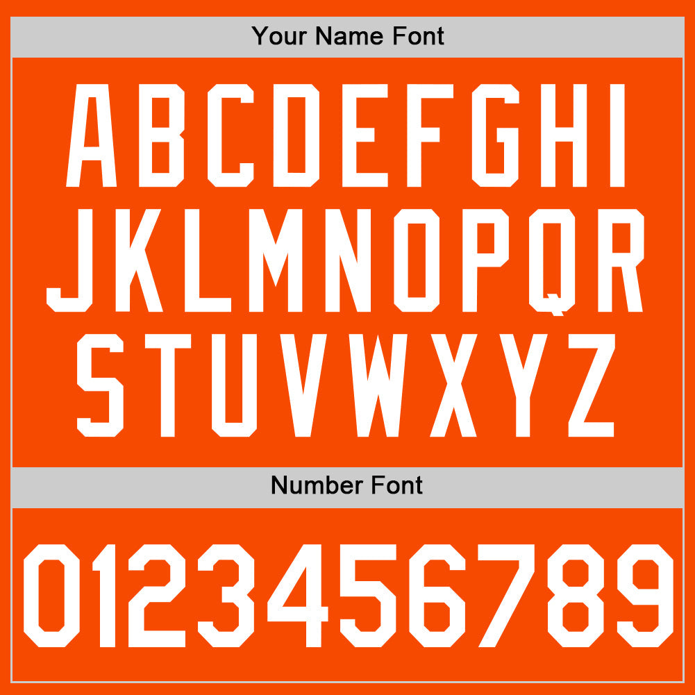 Custom Orange White Authentic Throwback Basketball Jersey Limited