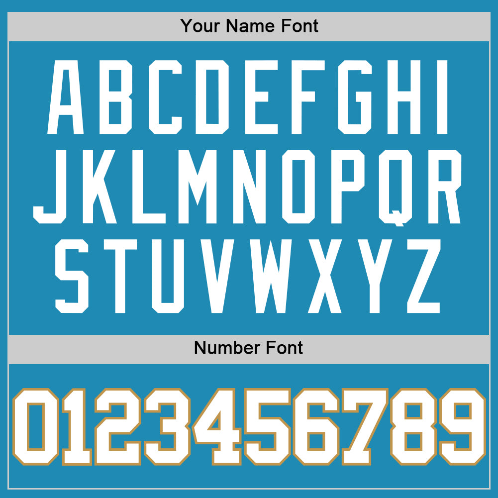 Custom Panther Blue White-Old Gold Authentic Basketball Jersey Limited