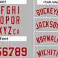 Custom Gray Red-Classic Tops Men Casual Basketball Jersey Limited