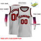 Custom Gray Maroon-Black Classic Tops Casual Basketball Jersey Limited