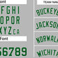 Custom Gray Green-White Classic Tops Men Casual Basketball Jersey Limited