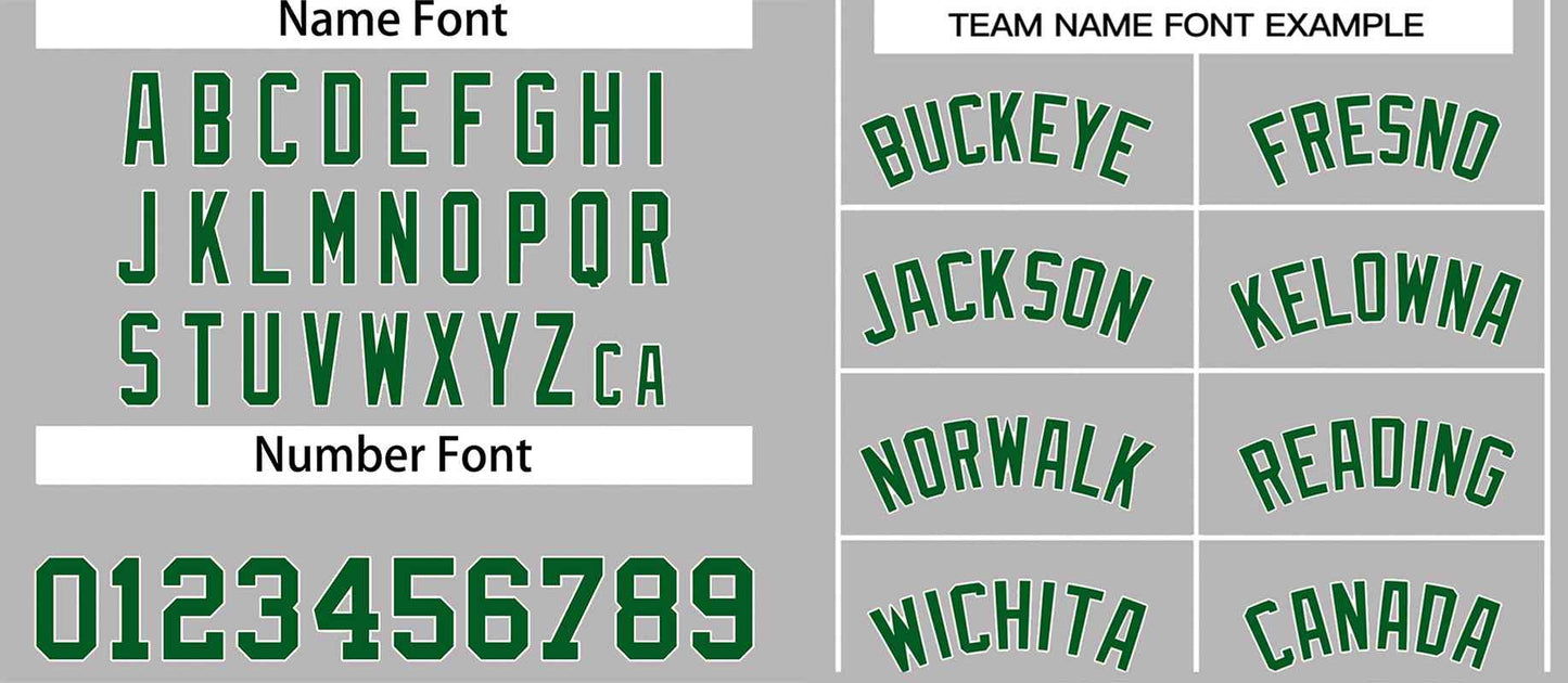 Custom Gray Green-White Classic Tops Men Casual Basketball Jersey Limited