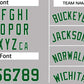 Custom Gray Green-White Classic Tops Casual Basketball Jersey Limited