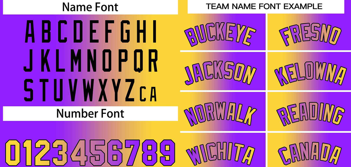 Custom Yellow Purple-Black Bull Gradient Fashion Sets Basketball Jersey Limited