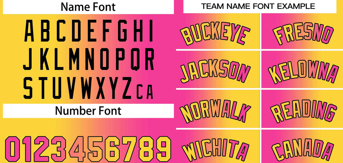 Custom Yellow Pink-Black Bull Gradient Fashion Sets Basketball Jersey Limited