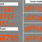 Custom Dark Gray Orange Classic Sets Bull Basketball Jersey Limited