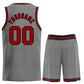 Custom Dark Gray Maroon-Black Classic Sets Bull Basketball Jersey Limited