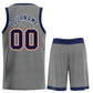 Custom Dark Gray Navy-Orange Classic Sets Bull Basketball Jersey Limited