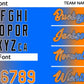 Custom Orange Royal-Black Heal Gradient Fashion Sports Sets Uniform Basketball Jersey Limited