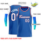 Custom Blue White-Red Classic Tops Casual Basketball Jersey Limited