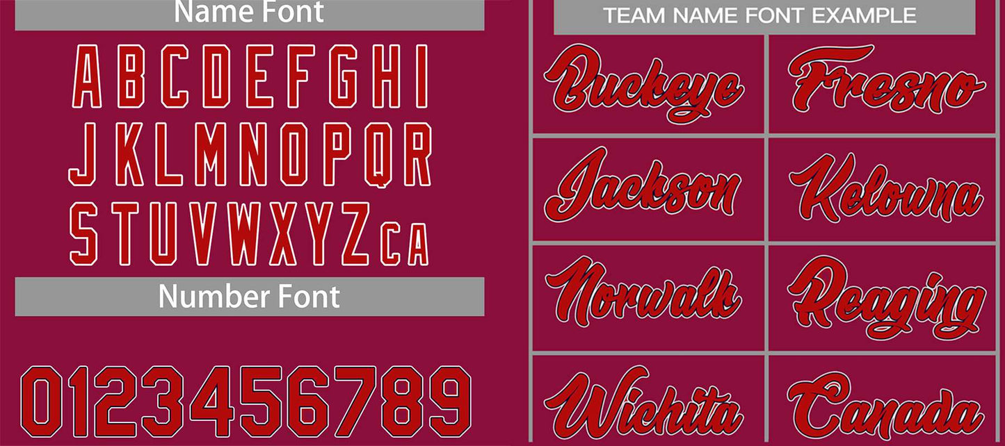 Custom Crimson Red-Black Classic Tops Casual Basketball Jersey Limited