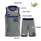 Custom Dark Gray Navy Heal Sports Uniform Classic Sets Basketball Jersey Limited