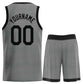 Custom Dark Gray Black Heal Sports Uniform Classic Sets Basketball Jersey Limited