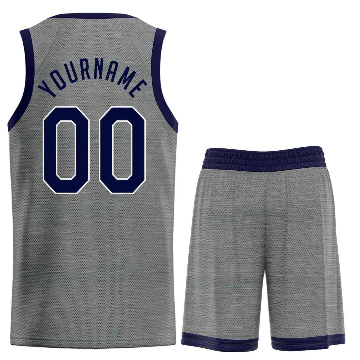 Custom Dark Gray Navy-White Heal Sports Uniform Classic Sets Basketball Jersey Limited