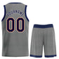 Custom Dark Gray Navy-Orange Classic Sets Sports Uniform Basketball Jersey Limited