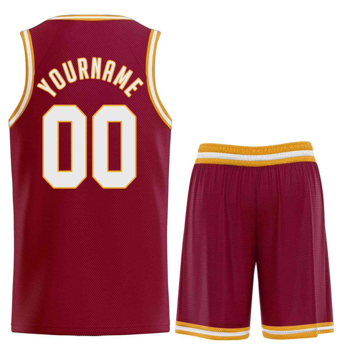 Custom Maroon White Classic Sets Sports Uniform Basketball Jersey Limited