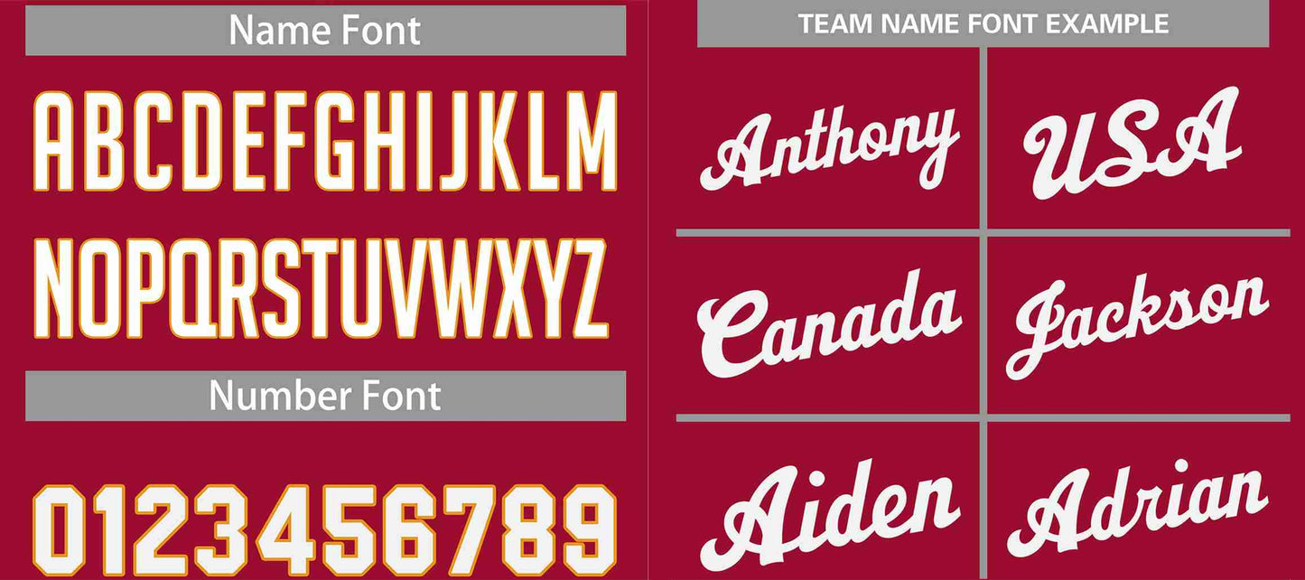 Custom Maroon White Classic Sets Sports Uniform Basketball Jersey Limited