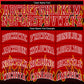 Custom Red Red-Black Flame Round Neck Sublimation Basketball Suit Jersey Limited