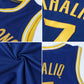 Custom Royal White-Red Authentic Throwback Basketball Jersey Limited