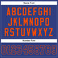 Custom Royal Royal-Orange Mesh Authentic Football Jersey Limited