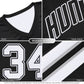 Custom Black White Double Side Tops Sports Basketball Jersey Limited