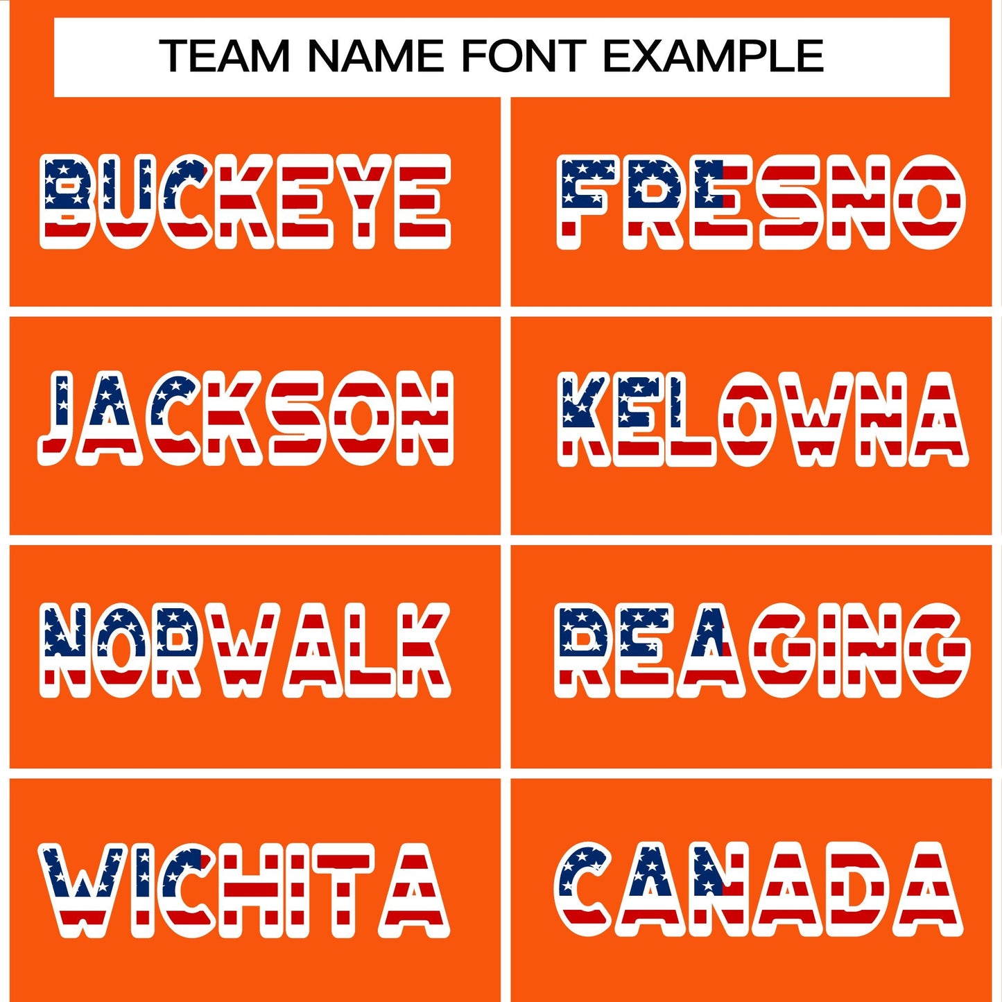 Custom Orange White-Navy American Flag Authentic Baseball Jersey Limited