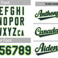 Custom White Navy-Green Classic Style Authentic Baseball Jersey Limited
