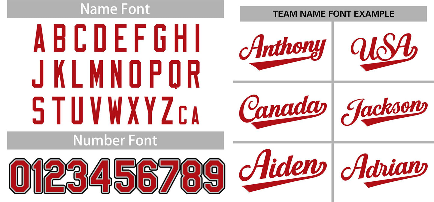 Custom White Red-White Classic Style Authentic Baseball Jersey Limited