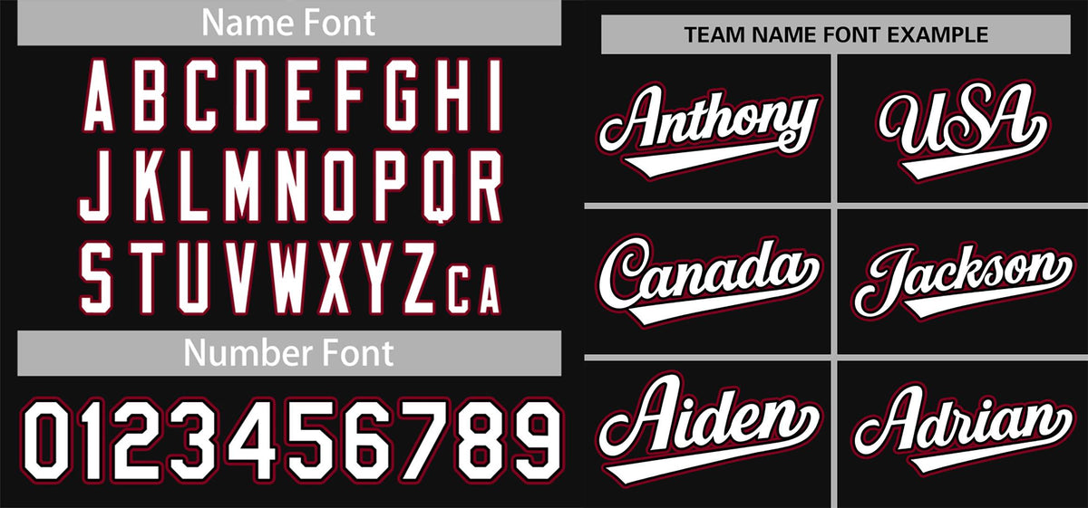 Custom Black White-Crimson Classic Style Authentic Baseball Jersey Limited