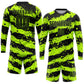 Custom Neon Green Black Sublimation Soccer Uniform Jersey Limited