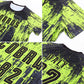Custom Neon Green Black Sublimation Soccer Uniform Jersey Limited