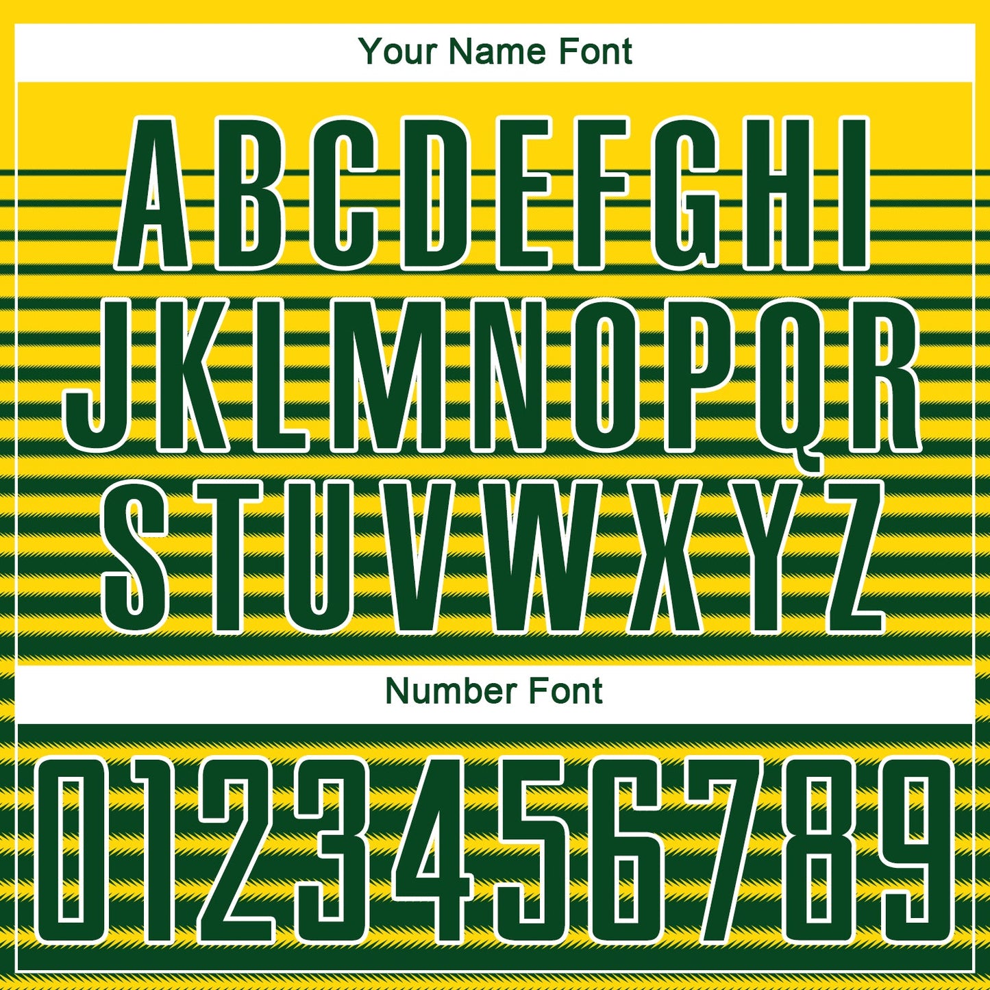 Custom Gold Green-White Sublimation Soccer Uniform Jersey Limited