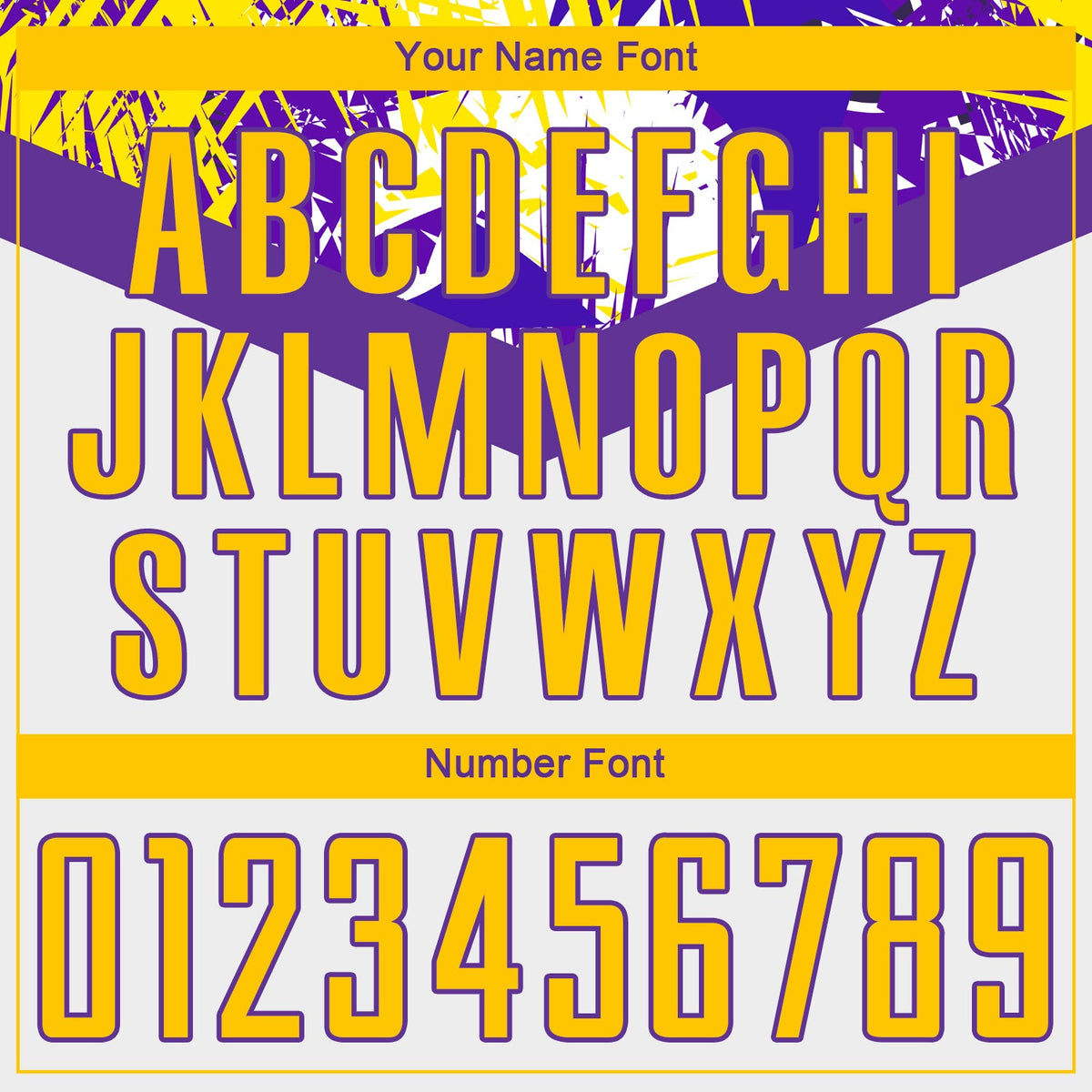 Custom White Gold-Purple Sublimation Soccer Uniform Jersey Limited