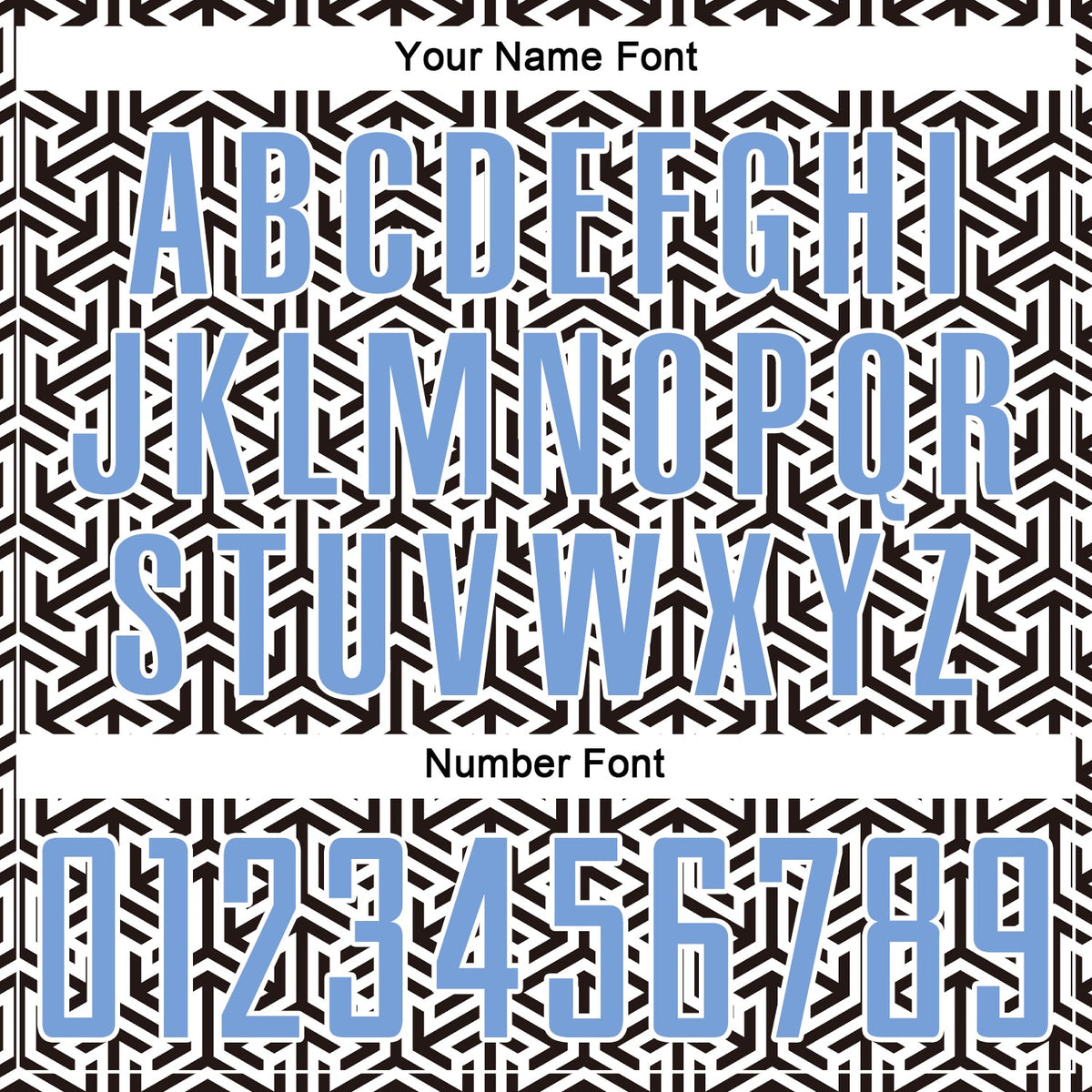 Custom Black Light Blue-White Sublimation Soccer Uniform Jersey Limited