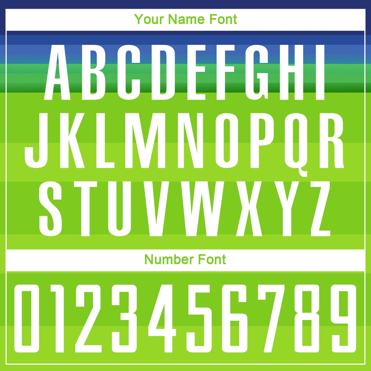 Custom Neon Green White-Royal Sublimation Soccer Uniform Jersey Limited