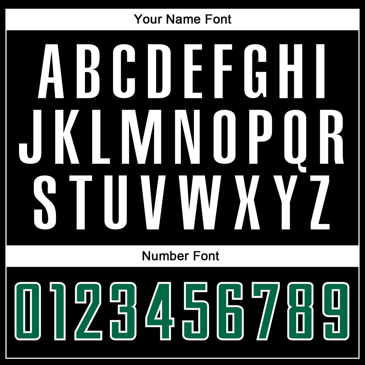 Custom Black Kelly Green-White Sublimation Split Fashion Soccer Uniform Jersey Limited