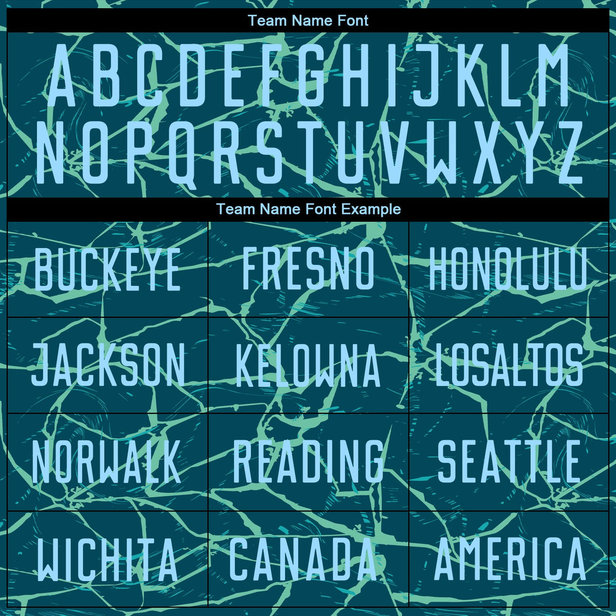 Custom Teal Light Blue-Black Sublimation Soccer Uniform Jersey Limited