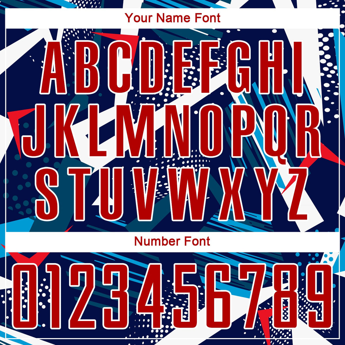 Custom Navy Red-White Sublimation Soccer Uniform Jersey Limited