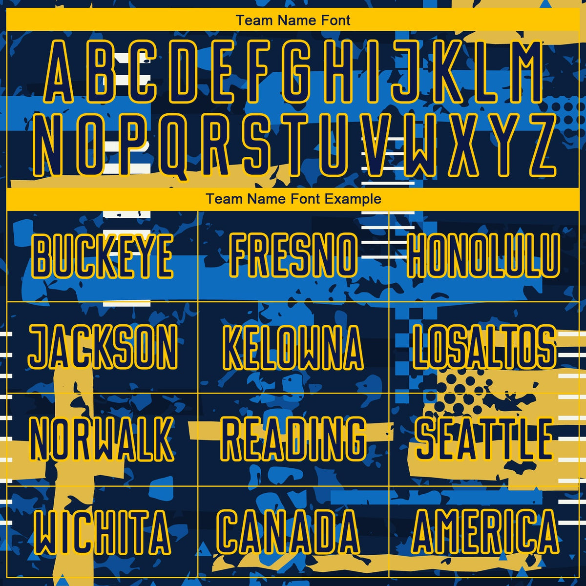 Custom Navy Navy-Gold Sublimation Soccer Uniform Jersey Limited