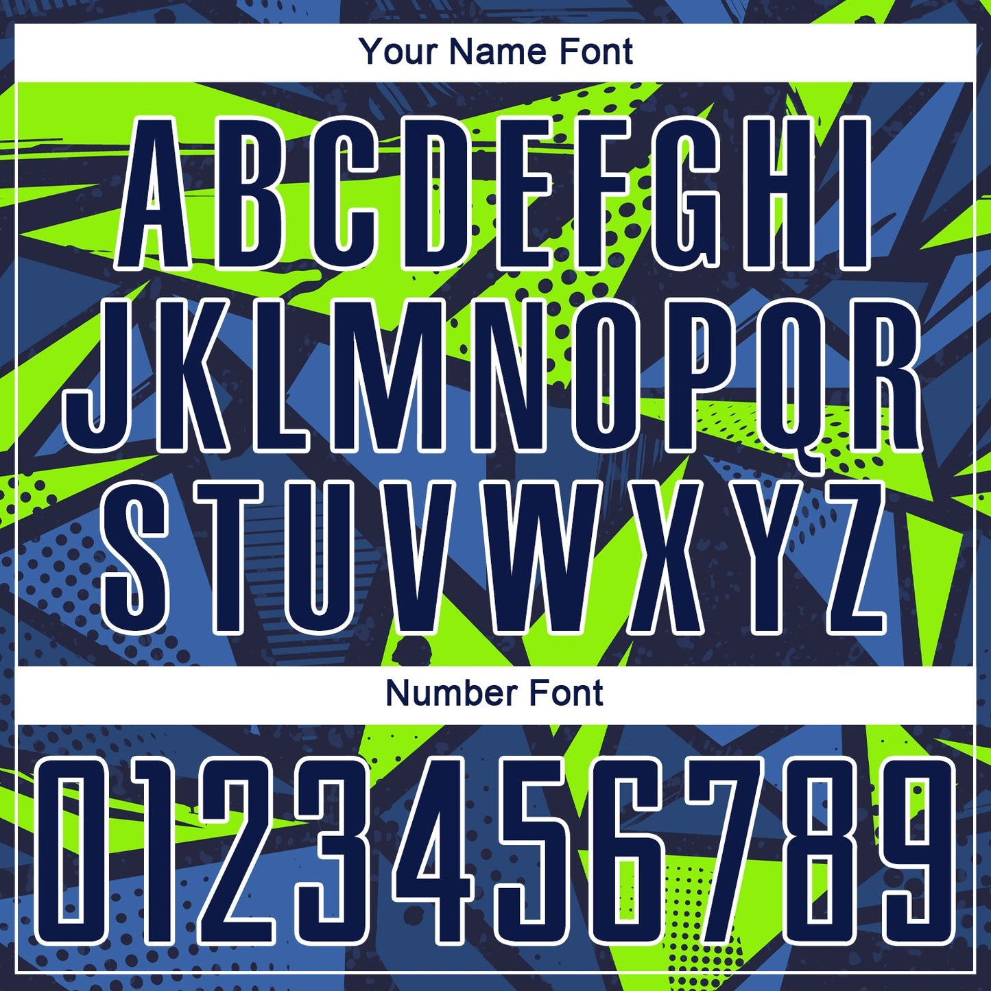 Custom Navy Navy-Neon Green Sublimation Soccer Uniform Jersey Limited