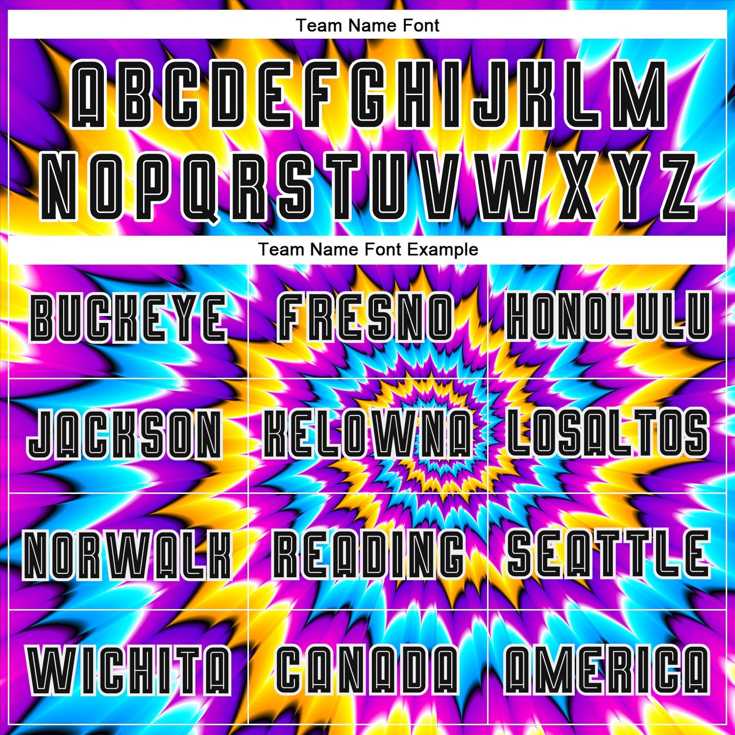 Custom Tie Dye Black-White Sublimation Soccer Uniform Jersey Limited