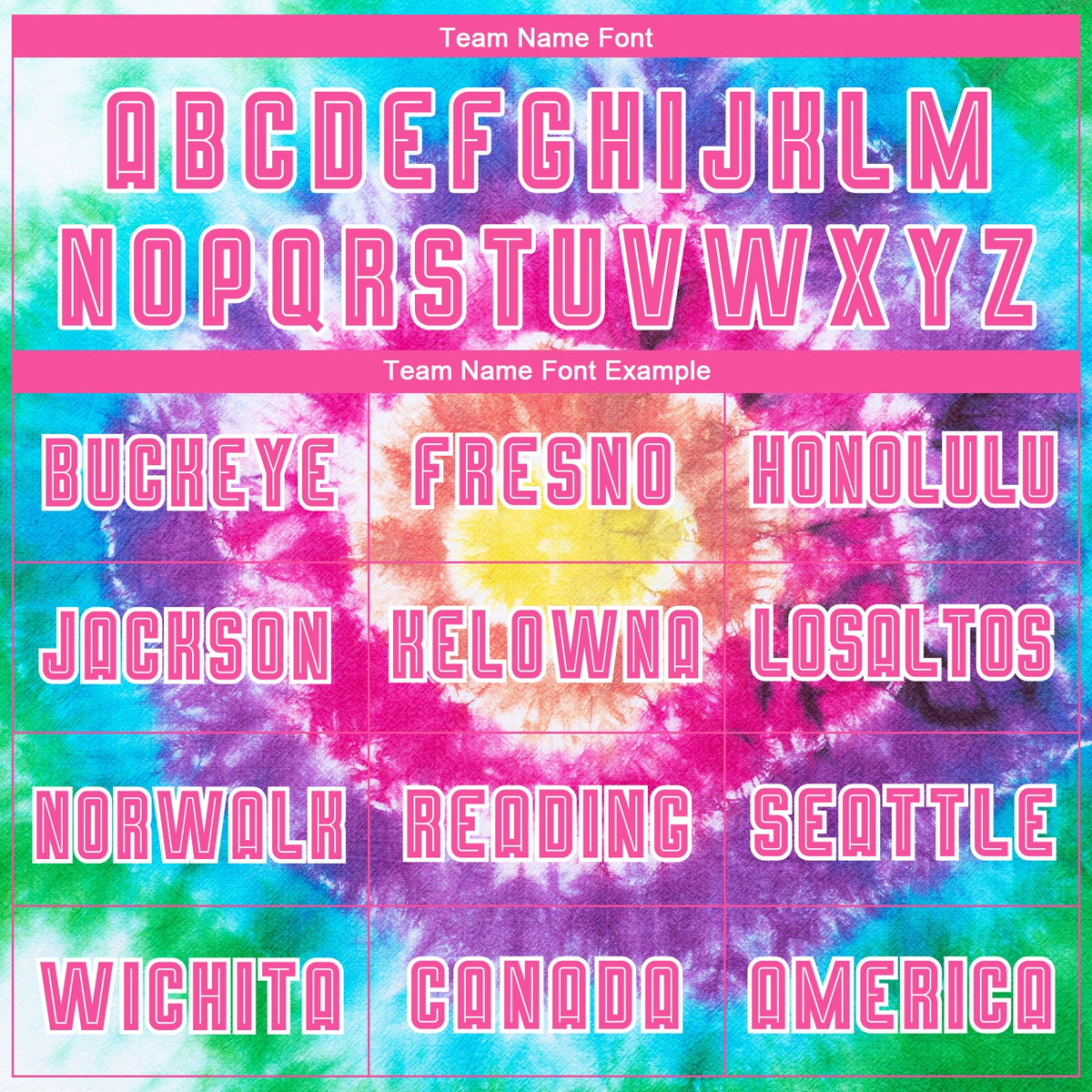 Custom Tie Dye Pink-White Sublimation Soccer Uniform Jersey Limited