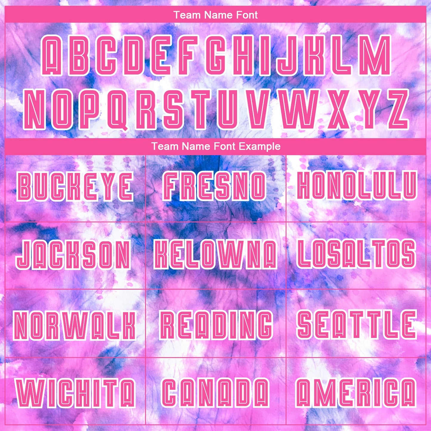 Custom Tie Dye Pink-White Sublimation Soccer Uniform Jersey Limited