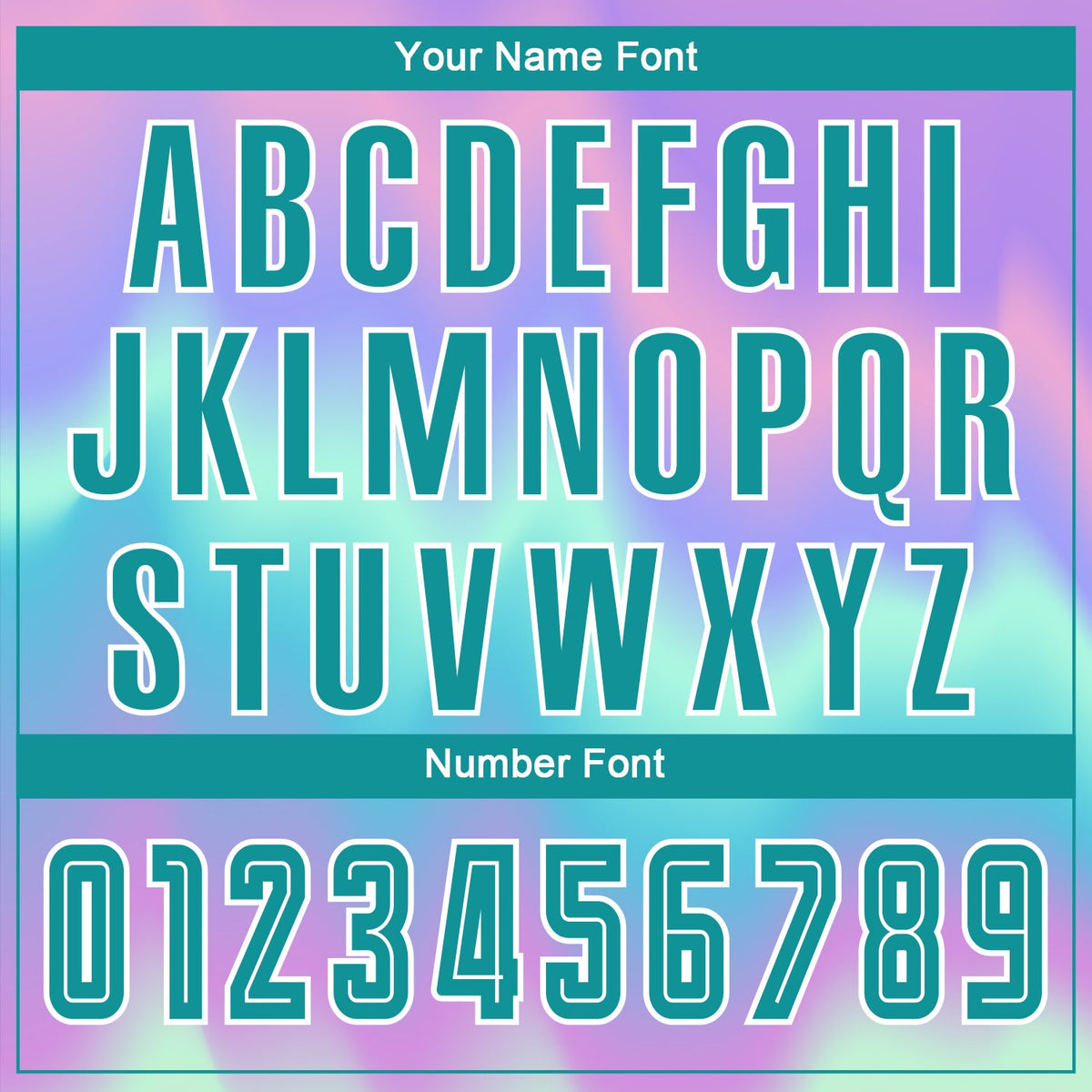 Custom Tie Dye Teal-White Sublimation Soccer Uniform Jersey Limited