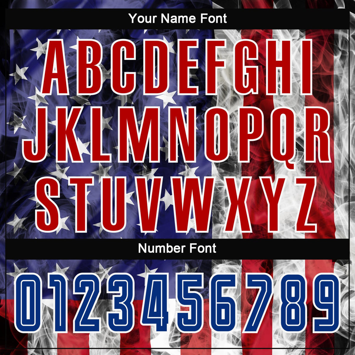 Custom White Royal-Red American Flag Fashion Sublimation Soccer Uniform Jersey Limited