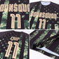 Custom Camo Vegas Gold-Black American Flag Fashion Sublimation Salute To Service Soccer Uniform Jersey Limited