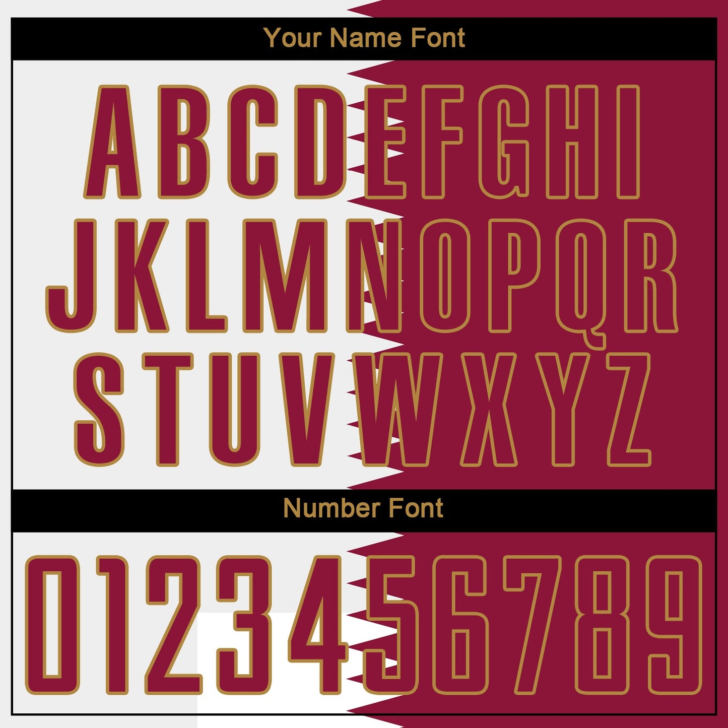 Custom White Crimson-Old Gold Sublimation Qatari Flag Soccer Uniform Jersey Limited