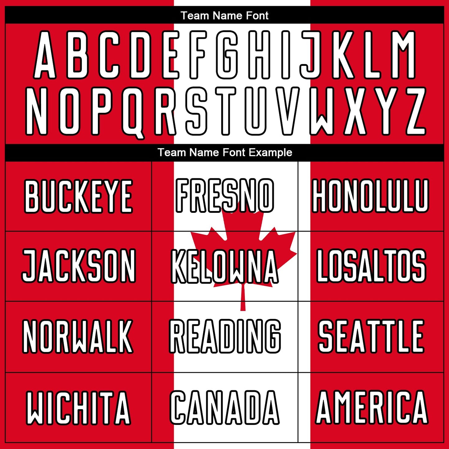 Custom Red White-Black Sublimation Canadian Flag Soccer Uniform Jersey Limited